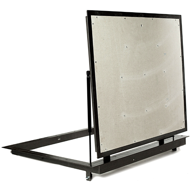 Підлоговий люк під плитку моделі 